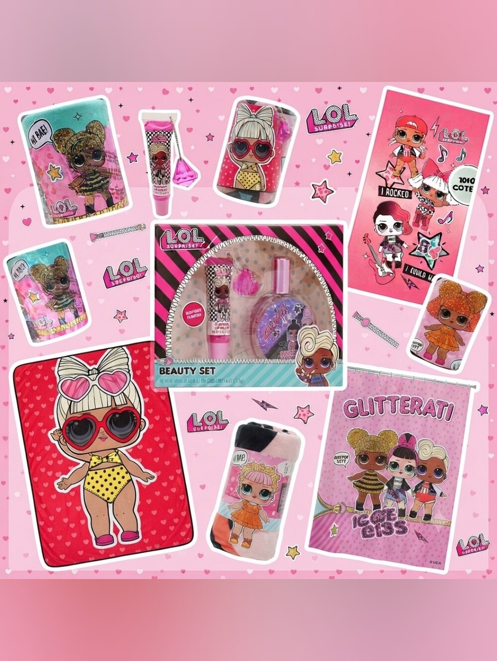 L.O.L. Surprise! Bundle. Kids Bathroom Plus Bundle. All Brand New - Picture 2 of 12